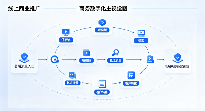 贵定县线上商业推广怎么做？全域流量闭环搭建与低成本转化实战指南